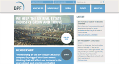 Desktop Screenshot of bpf.org.uk
