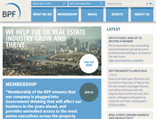 Tablet Screenshot of bpf.org.uk